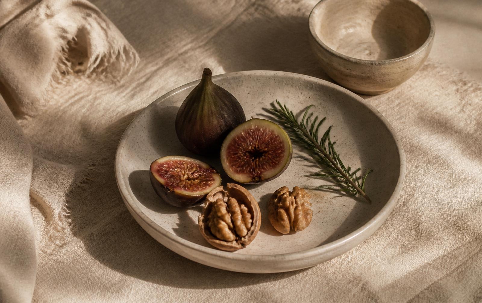 Nourishing food, quiet still life
